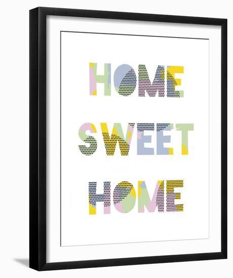 Home Sweet Home-Clara Wells-Framed Giclee Print