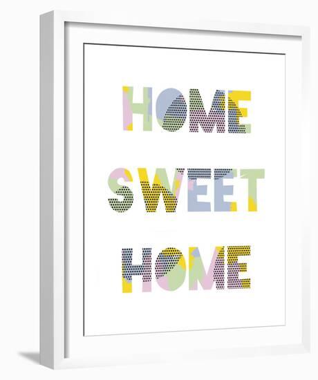 Home Sweet Home-Clara Wells-Framed Giclee Print