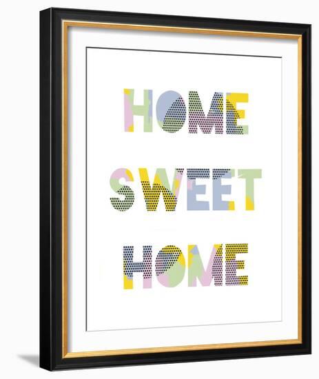 Home Sweet Home-Clara Wells-Framed Giclee Print