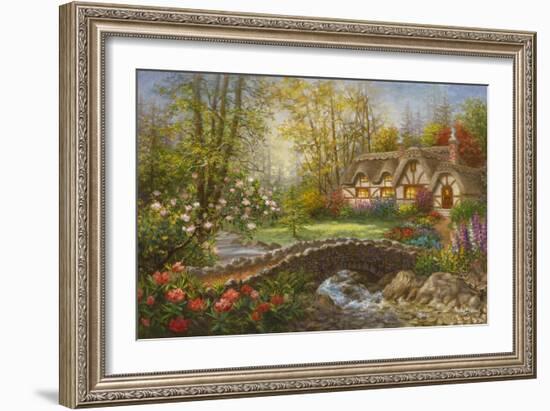 Home Sweet Home-Nicky Boehme-Framed Giclee Print