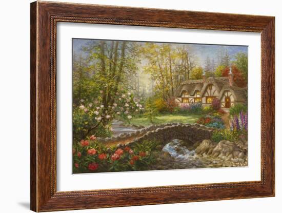 Home Sweet Home-Nicky Boehme-Framed Giclee Print