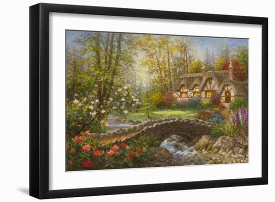 Home Sweet Home-Nicky Boehme-Framed Giclee Print