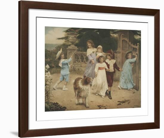 Home Team-Arthur Elsley-Framed Premium Giclee Print