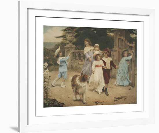 Home Team-Arthur Elsley-Framed Premium Giclee Print