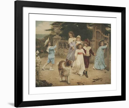 Home Team-Arthur Elsley-Framed Premium Giclee Print