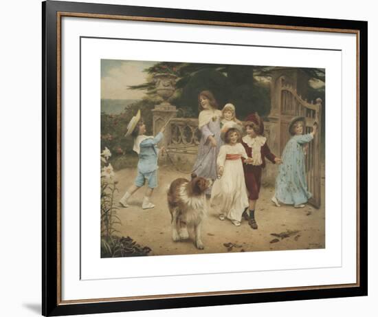 Home Team-Arthur Elsley-Framed Premium Giclee Print