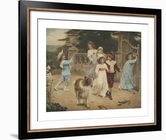 Home Team-Arthur Elsley-Framed Premium Giclee Print