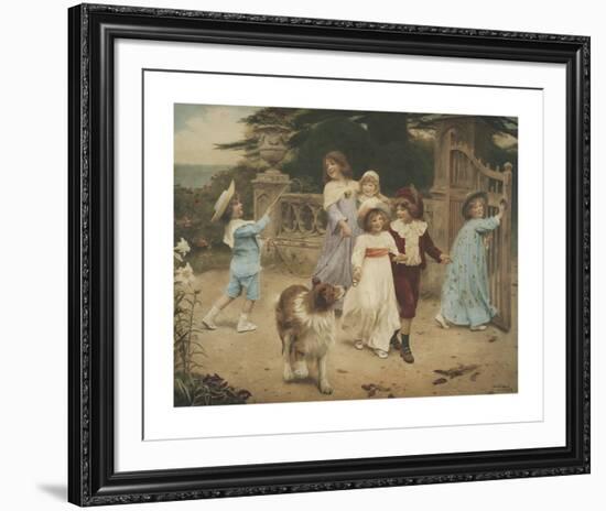 Home Team-Arthur Elsley-Framed Premium Giclee Print