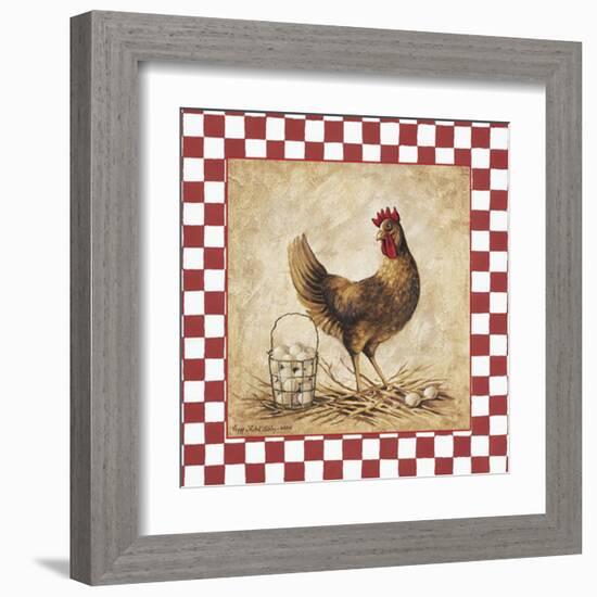 Home to Roost-unknown Sibley-Framed Art Print