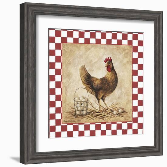 Home to Roost-unknown Sibley-Framed Art Print