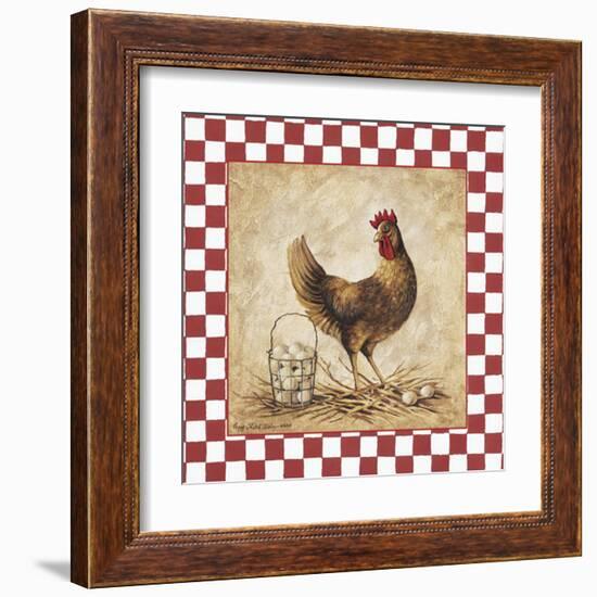 Home to Roost-unknown Sibley-Framed Art Print