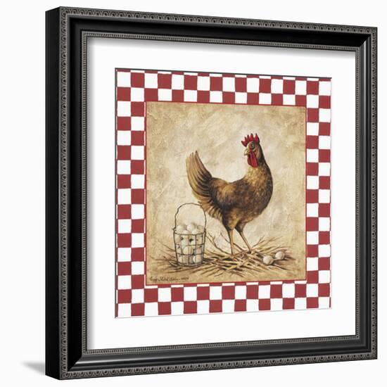 Home to Roost-unknown Sibley-Framed Art Print