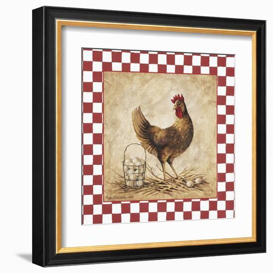 Home to Roost-unknown Sibley-Framed Art Print