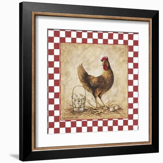 Home to Roost-unknown Sibley-Framed Art Print