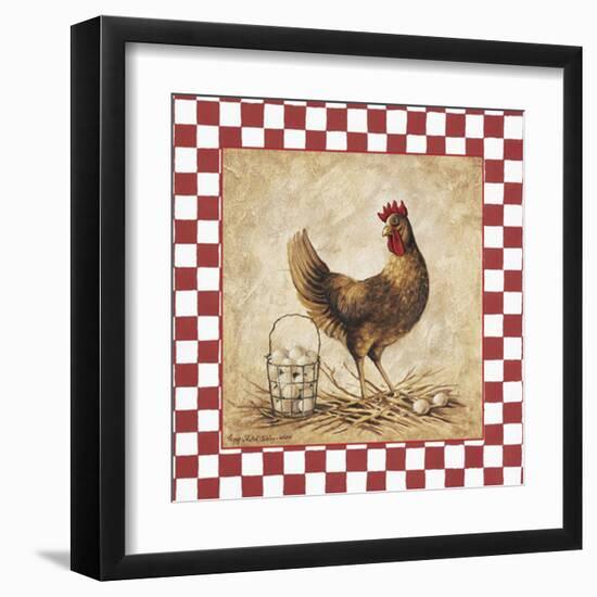 Home to Roost-unknown Sibley-Framed Art Print