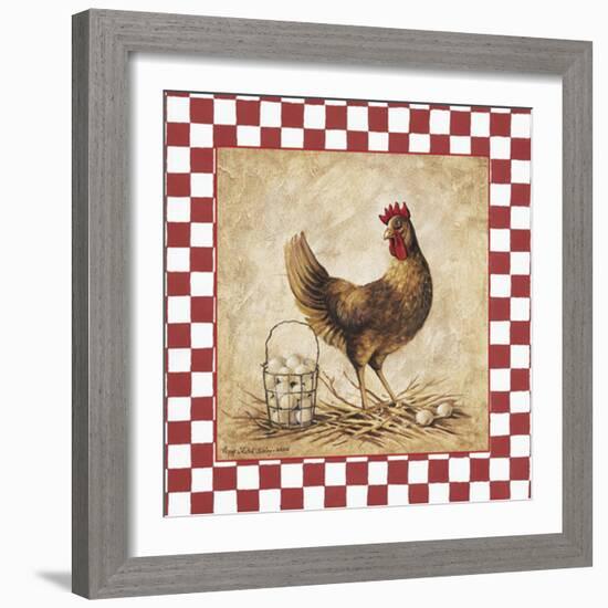 Home to Roost-unknown Sibley-Framed Art Print