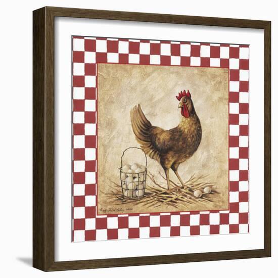 Home to Roost-unknown Sibley-Framed Art Print