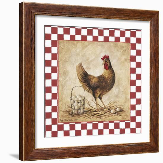 Home to Roost-unknown Sibley-Framed Art Print