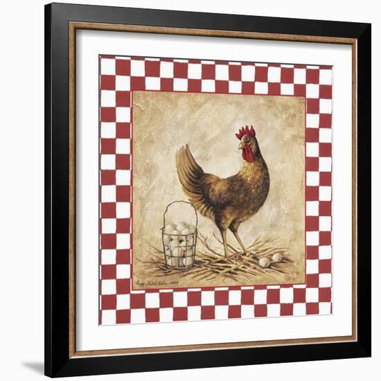 Home to Roost-unknown Sibley-Framed Art Print