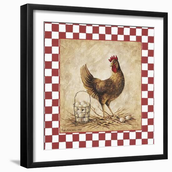 Home to Roost-unknown Sibley-Framed Art Print