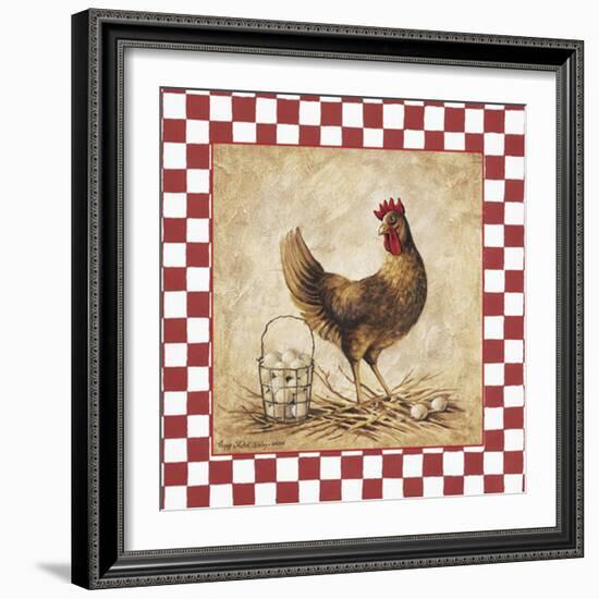 Home to Roost-unknown Sibley-Framed Art Print