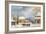 Home To Thanksgiving, 1867-Currier & Ives-Framed Giclee Print