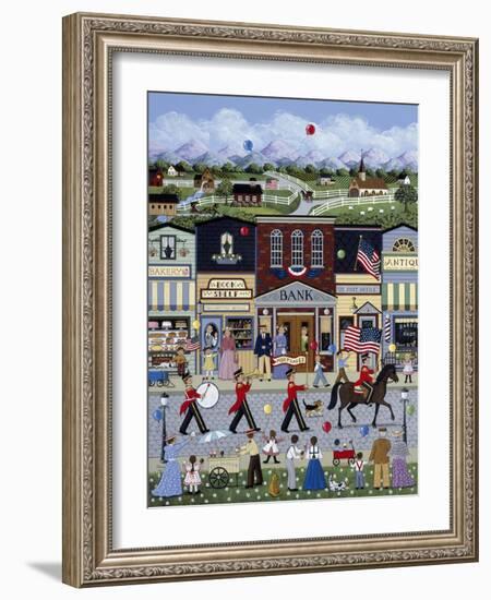 Home Town Parade-Sheila Lee-Framed Giclee Print