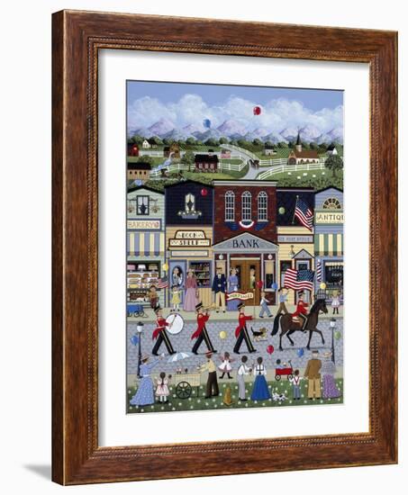 Home Town Parade-Sheila Lee-Framed Giclee Print