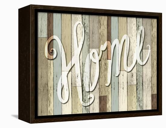 Home Wood Sign-ALI Chris-Framed Premier Image Canvas