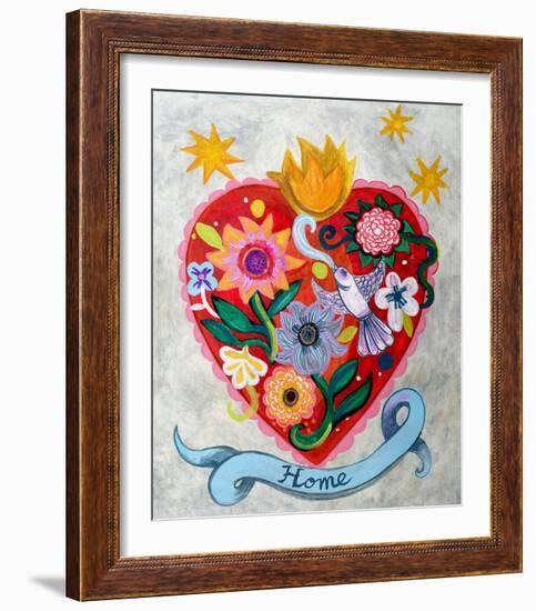 Home!!-Mercedes Lagunas-Framed Art Print