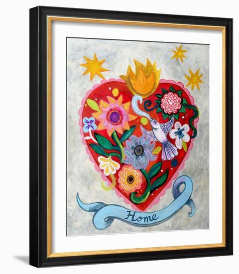 Home!!-Mercedes Lagunas-Framed Art Print