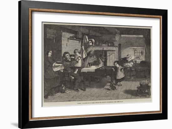 Home-Thomas Faed-Framed Giclee Print