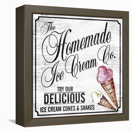 Homeade Icecream Co-ALI Chris-Framed Premier Image Canvas