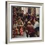 "Homecoming Marine", October 13,1945-Norman Rockwell-Framed Giclee Print