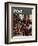 "Homecoming Marine" Saturday Evening Post Cover, October 13,1945-Norman Rockwell-Framed Giclee Print