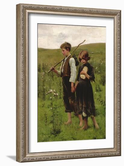 Homeless, 1885-Marianne Stokes-Framed Giclee Print