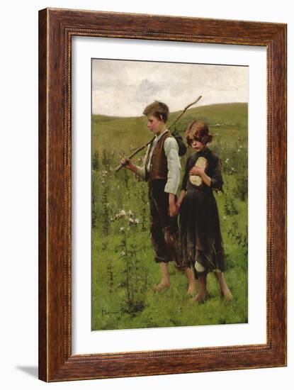 Homeless, 1885-Marianne Stokes-Framed Giclee Print