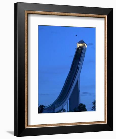 Homemkollen, built for the1952 Winter Olympic Games, Norway-Russell Young-Framed Photographic Print