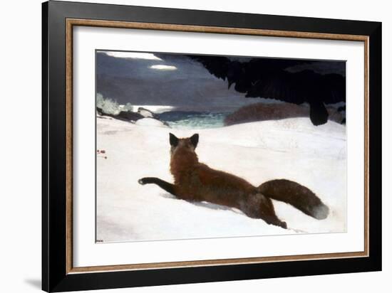 Homer: Fox Hunt, 1893-Winslow Homer-Framed Giclee Print