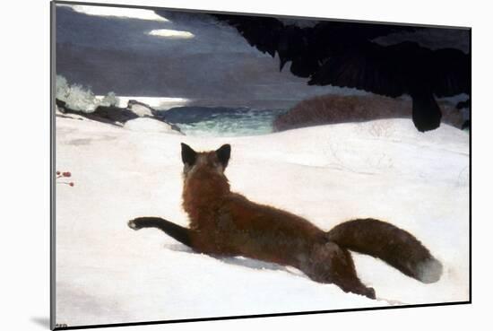 Homer: Fox Hunt, 1893-Winslow Homer-Mounted Giclee Print