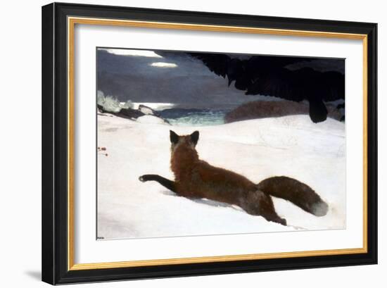 Homer: Fox Hunt, 1893-Winslow Homer-Framed Giclee Print