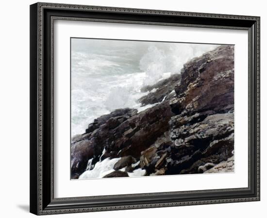 Homer: High Cliff, 1894-Winslow Homer-Framed Giclee Print