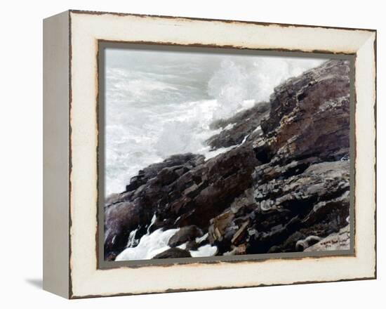 Homer: High Cliff, 1894-Winslow Homer-Framed Premier Image Canvas