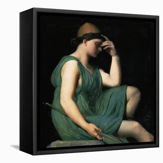 Homer , Odyssey-Jean-Auguste-Dominique Ingres-Framed Premier Image Canvas