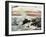 Homer's Crashing Waves II-Winslow Homer-Framed Art Print