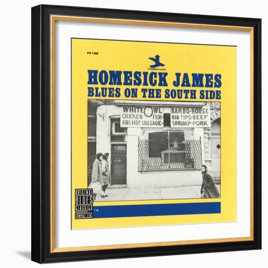 Homesick James - Blues on the South Side-null-Framed Art Print