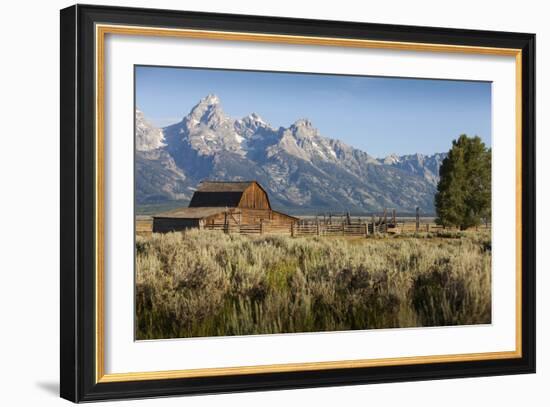 Homestead Barn-Michael Hudson-Framed Art Print