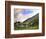 Homestead from Lom across Mt. Sognefjellet, Norway-Russell Young-Framed Photographic Print