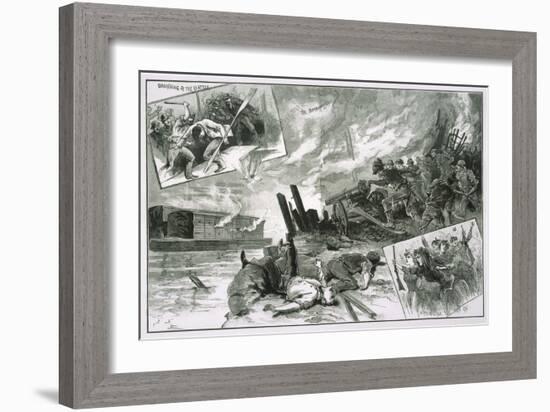 Homestead Steel Strike Workers-null-Framed Art Print