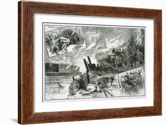 Homestead Steel Strike Workers-null-Framed Art Print